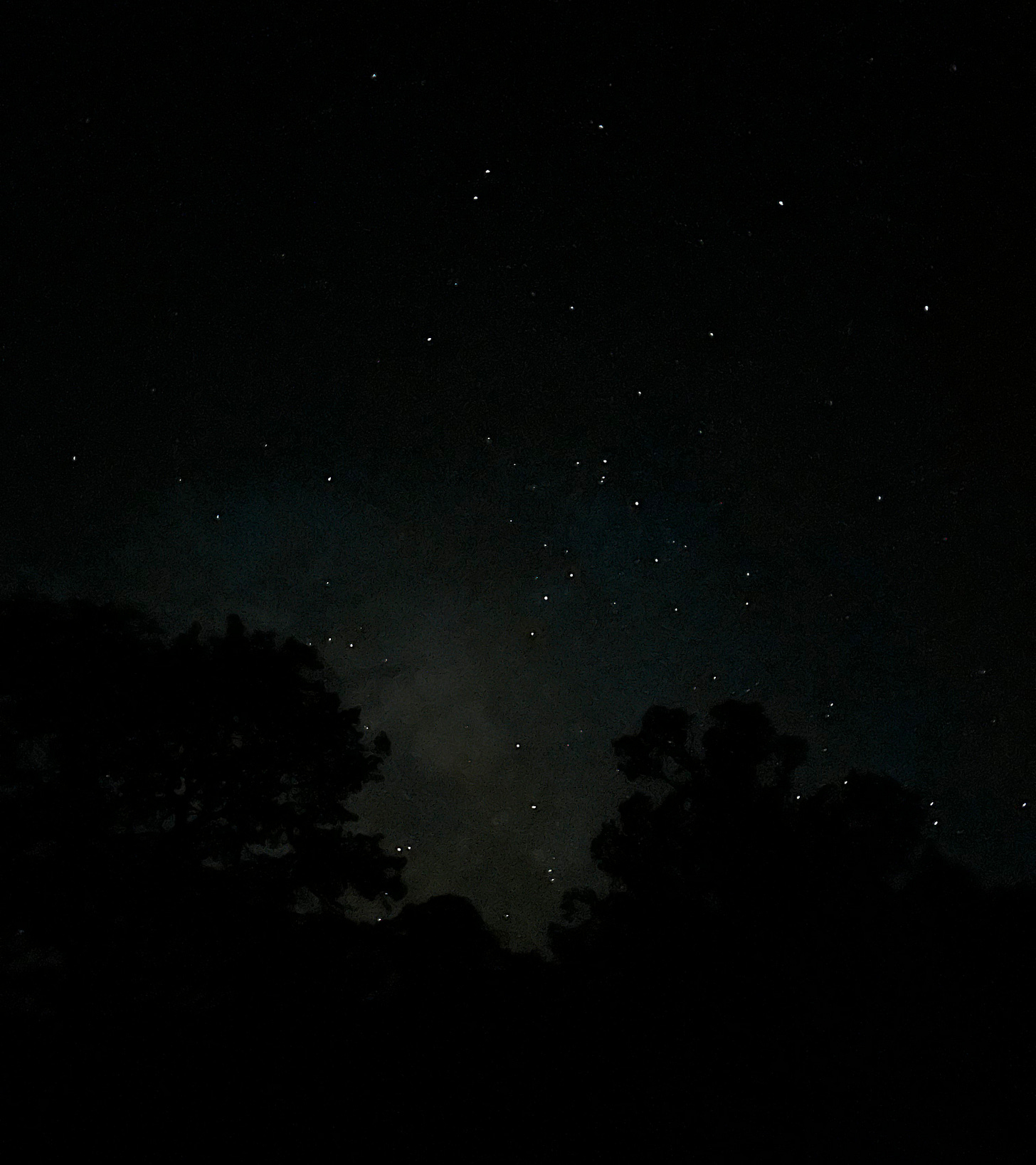 The Milky Way rising and the constellation Scorpio