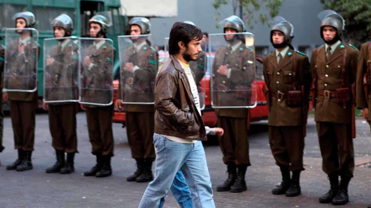 No de Larraín con Gael Garcia Bernal