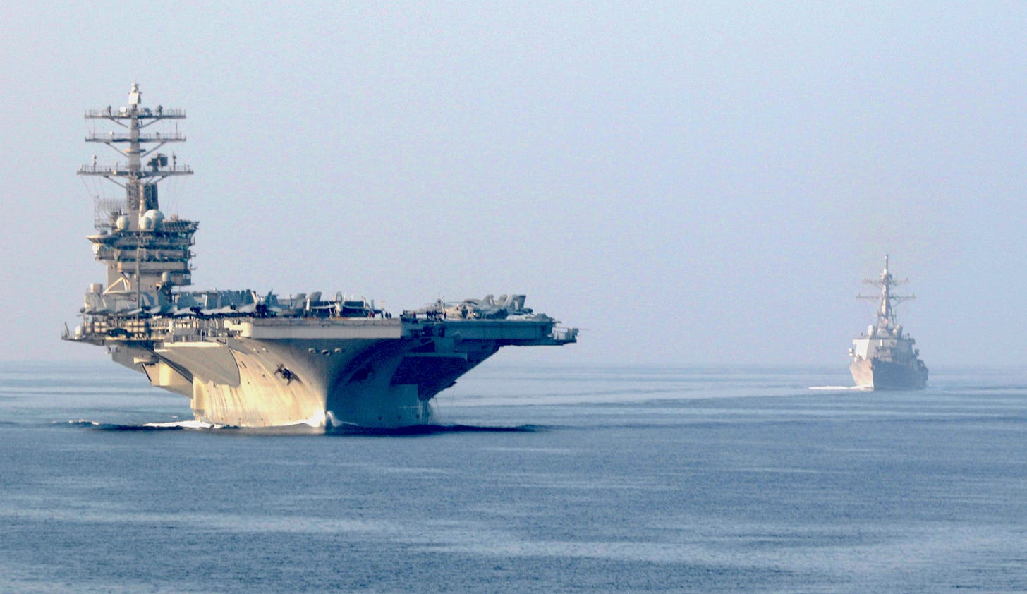 Pentagon: Carrier USS Nimitz Will Stay in Middle East After Threats from Iran - USNI News Pentagon: Carrier USS Nimitz Will Stay in Middle East After Threats from Iran - USNI News
