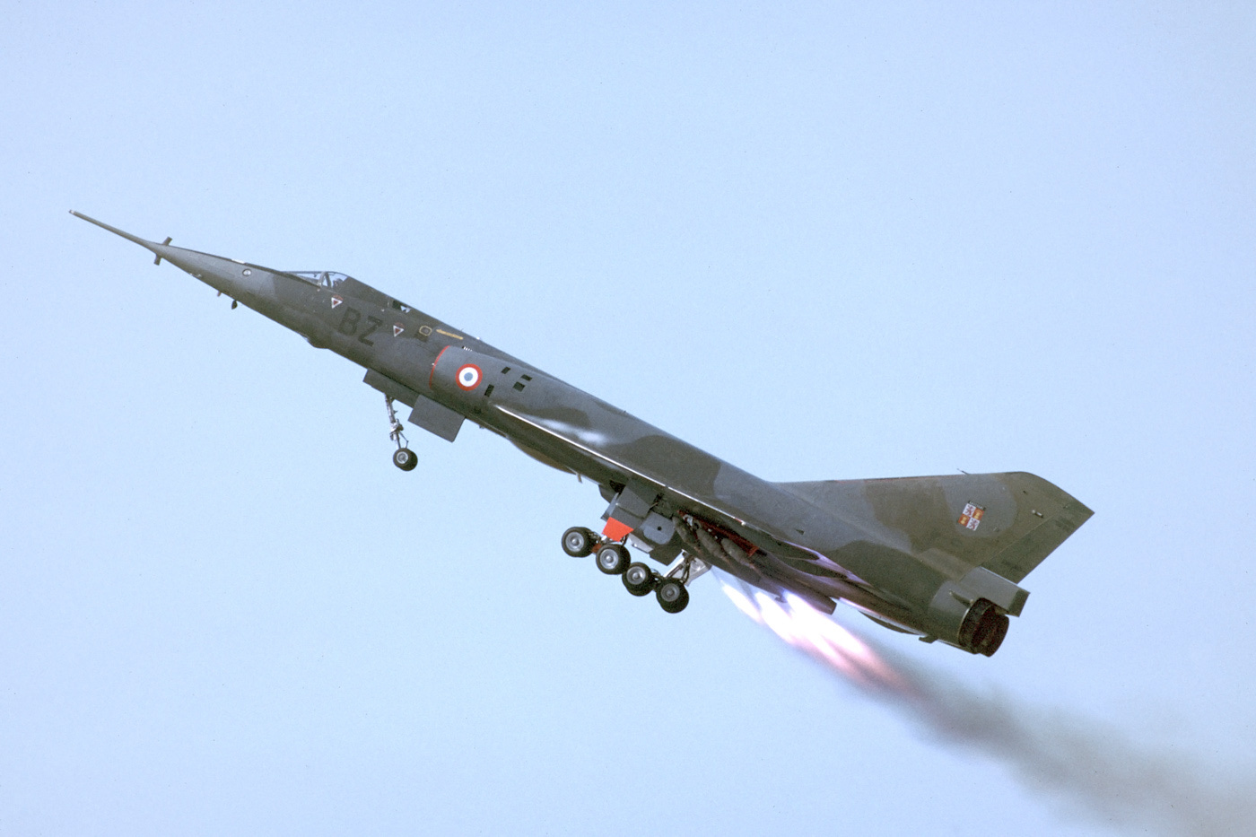 I crashed a Mirage IV supersonic nuclear bomber into the sea