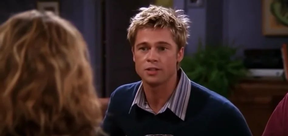 Brad Pitt FRIENDS