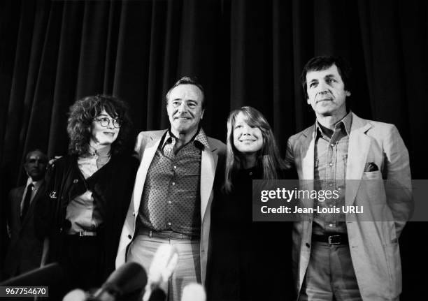 Melanie Mayron, Jack Lemmon, Sissy Spacek et Costa Gavras ont... News Photo  - Getty Images
