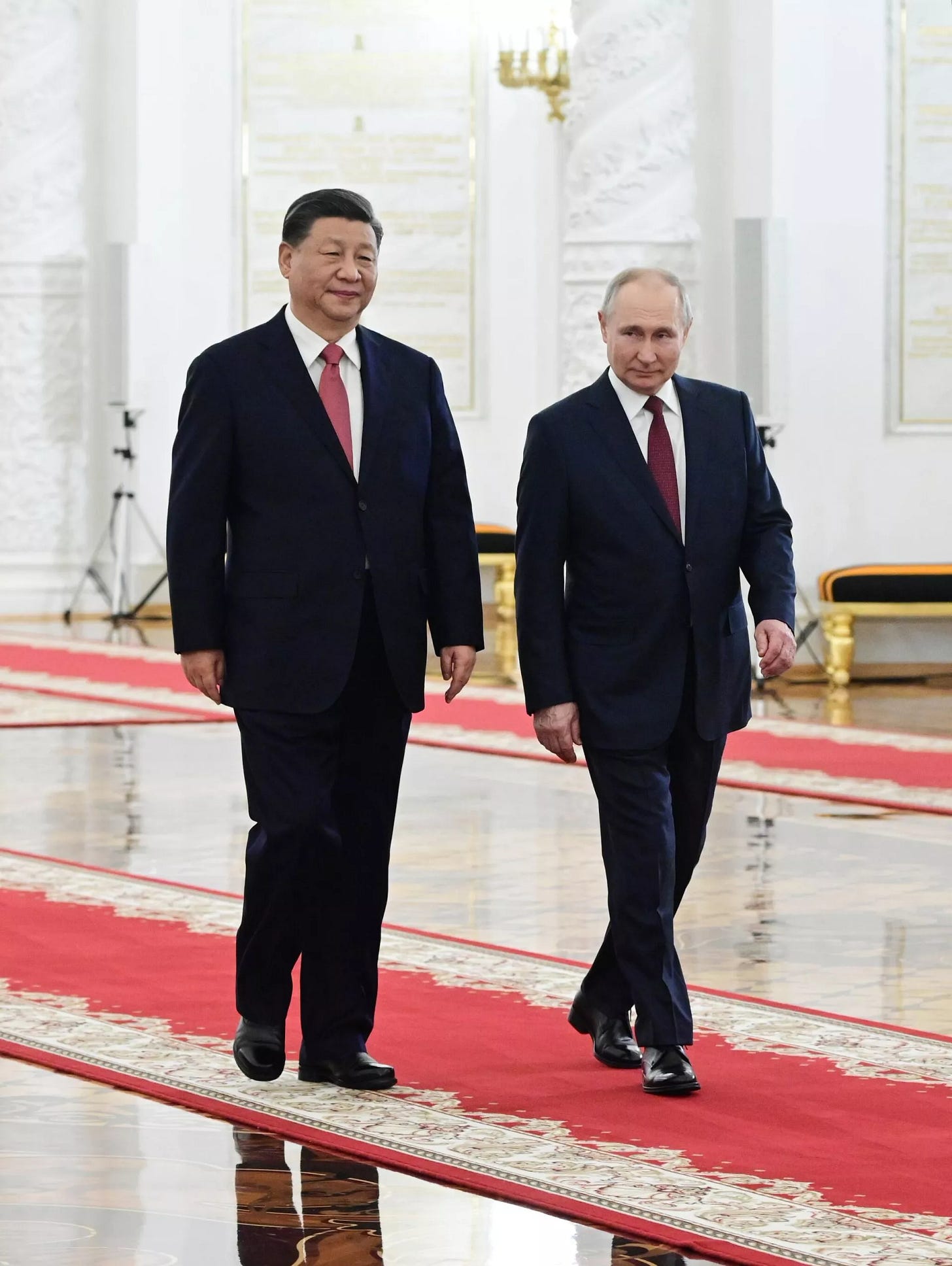 Russian President Vladimir Putin's meeting with Chinese counterpart Xi Jinping in Moscow. File photo - Sputnik India, 1920, 30.06.2024