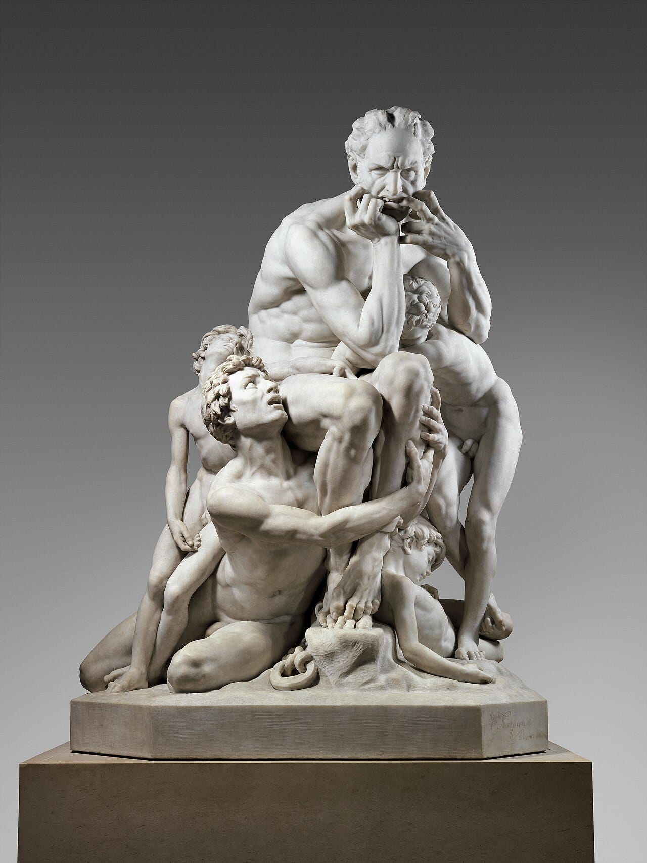 Ugolino biting his hands