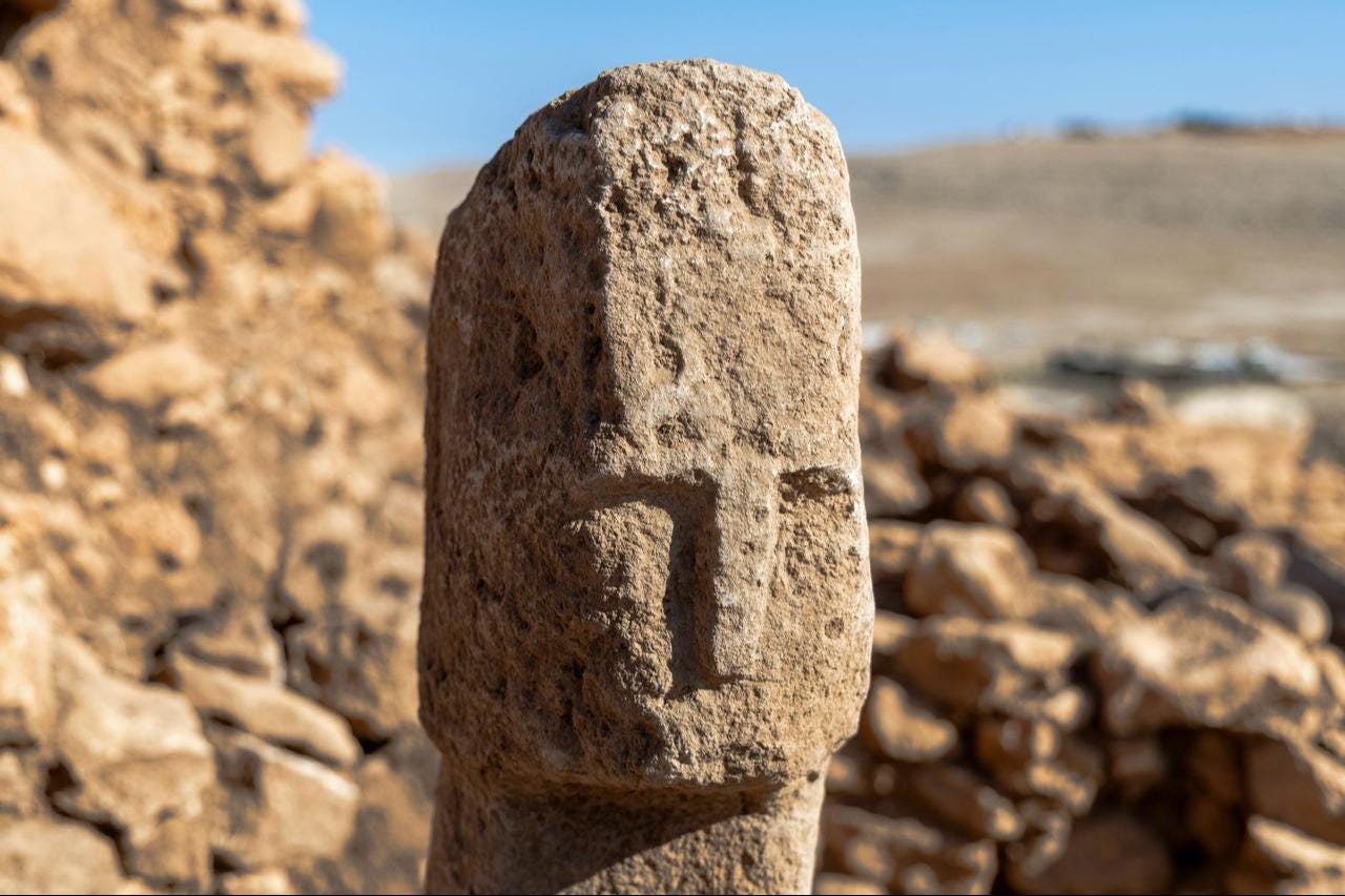This Week in Archaeology: Human-Faced Pillar in Turkey, Swedish Silver Hoard, and Roman Tombstone in New Orleans