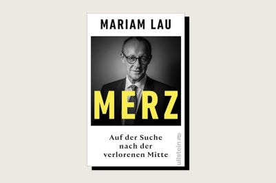 The book cover for Merz by Mariam Lau.
