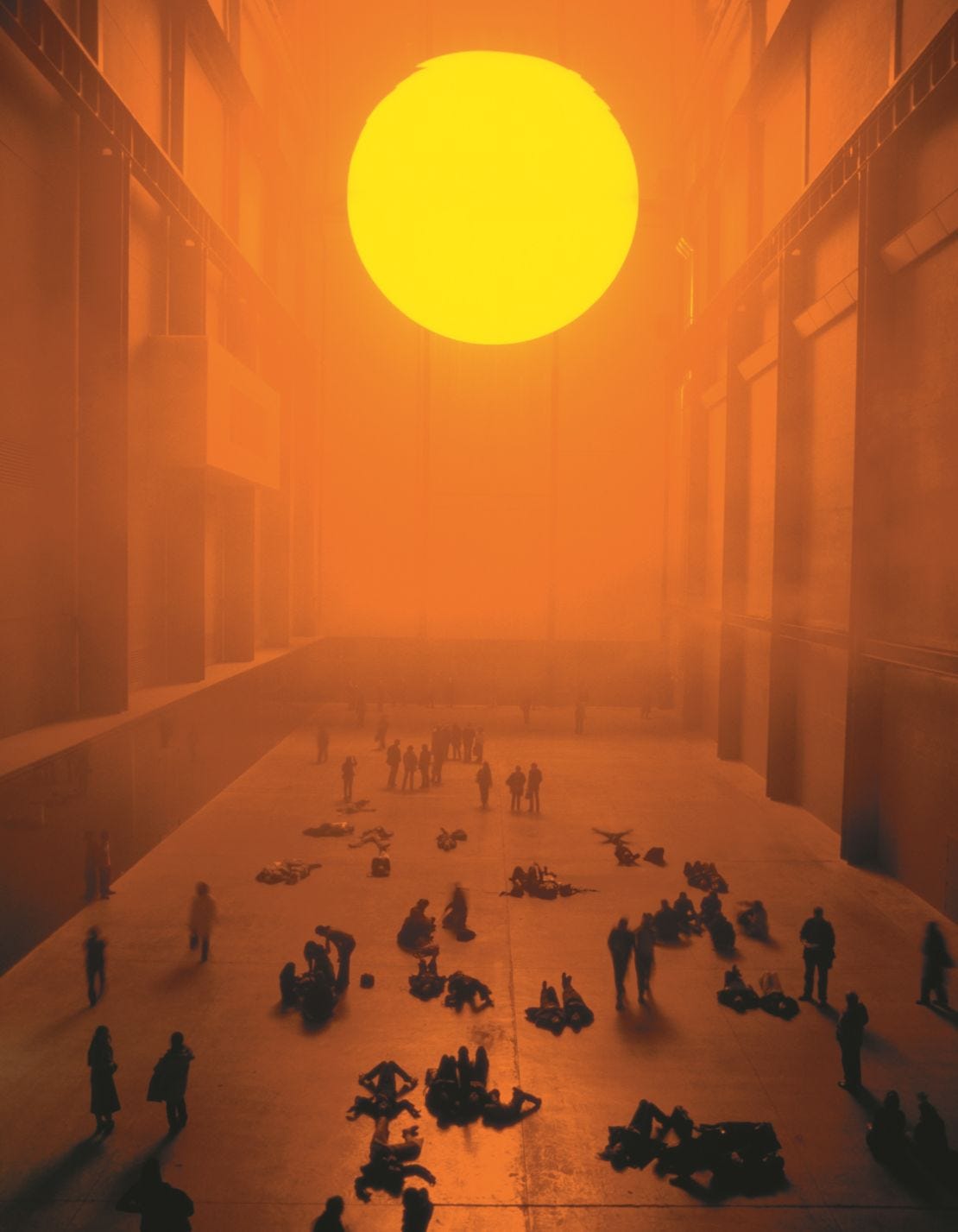 Olafur Eliasson's "The Weather Project." Olafur Eliasson's "The Weather Project."