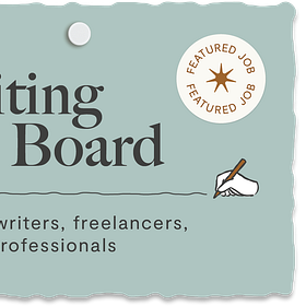 ✍️ Featured Job: Freelance Memoir Ghostwriter