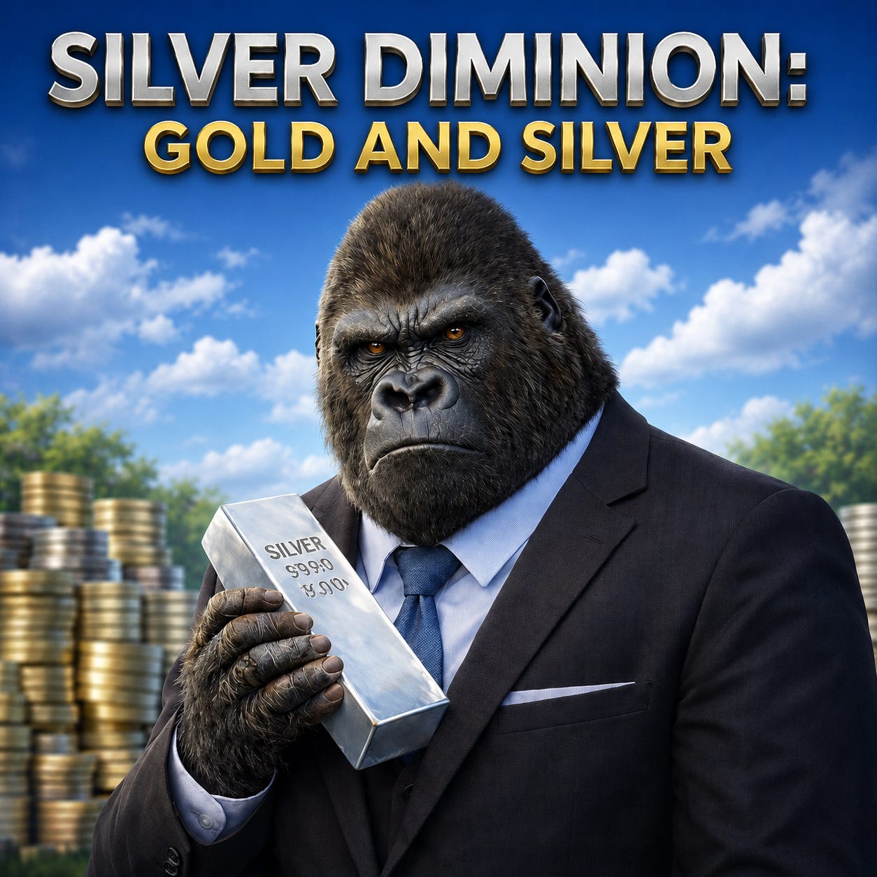 Silver Dominion: Gold & Silver logo