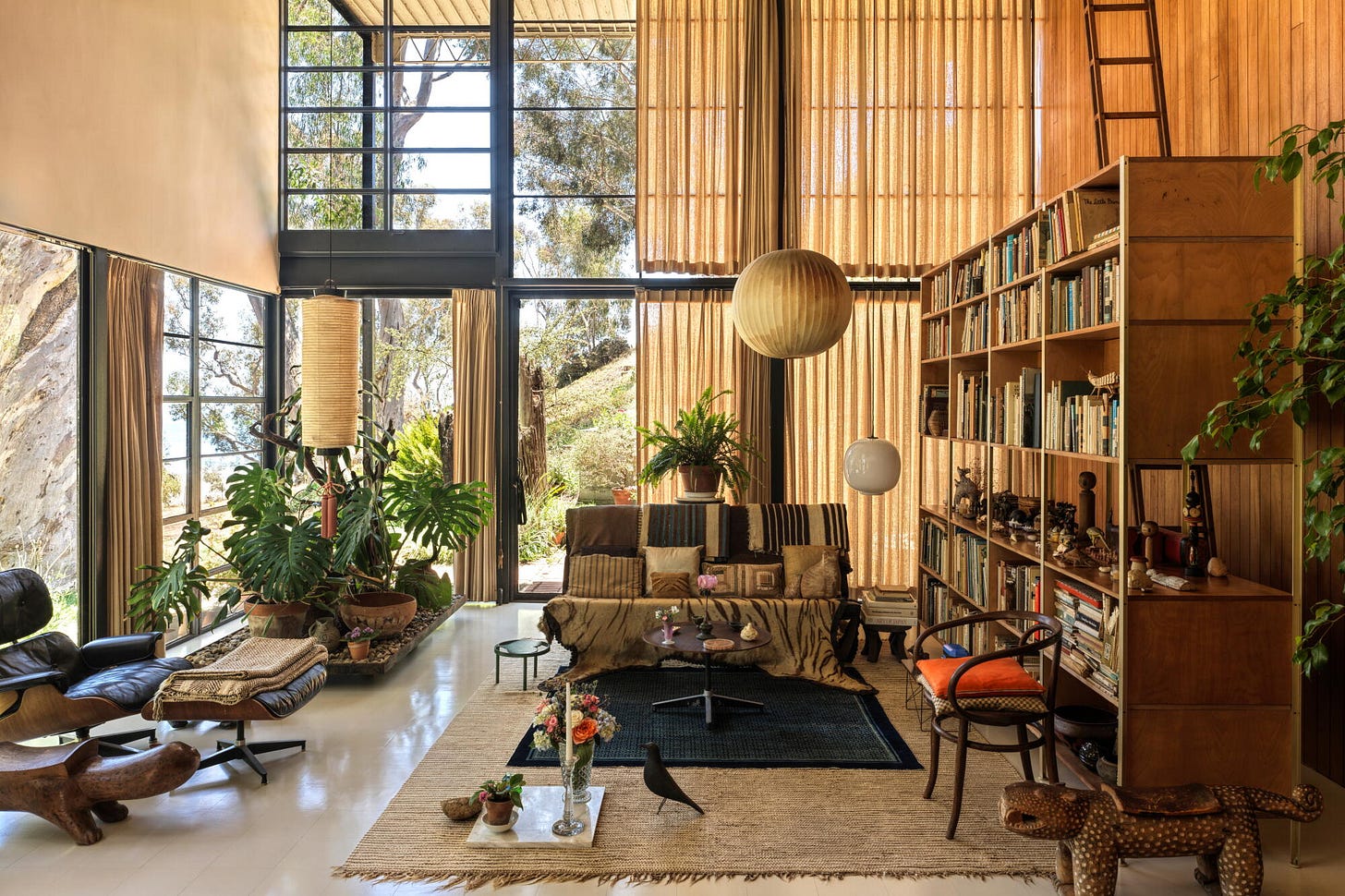 The Eames House, after Palisades fire, opens studio for first time - Los Angeles Times The Eames House, after Palisades fire, opens studio for first time - Los Angeles Times