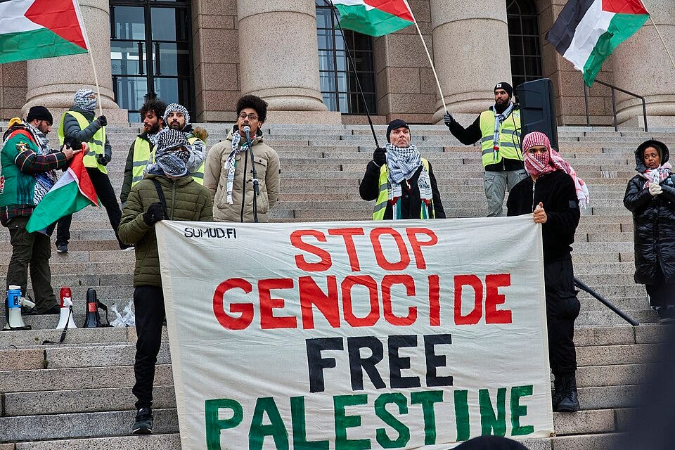 File:Stop the Genocide Now! Save the Children of Gaza! Demonstration (53292630318).jpg