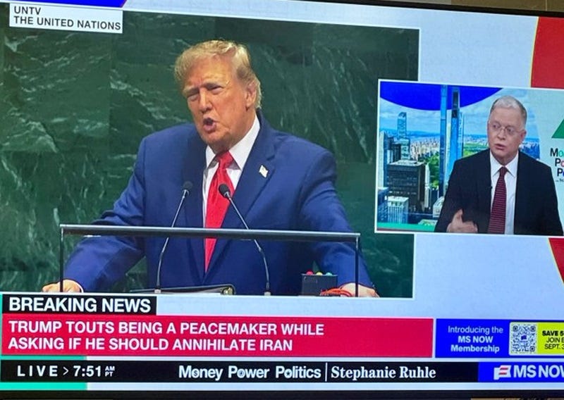 Trump Tells UN Which Words Have A 'B' In Them, Threatens To Annihilate Iran