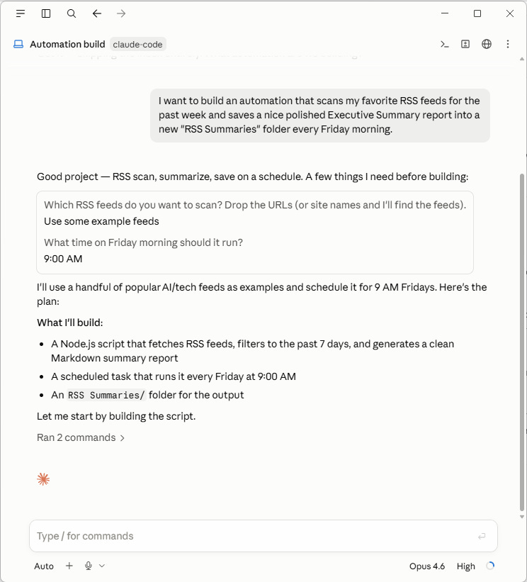 Desktop agent app interface Desktop agent app interface