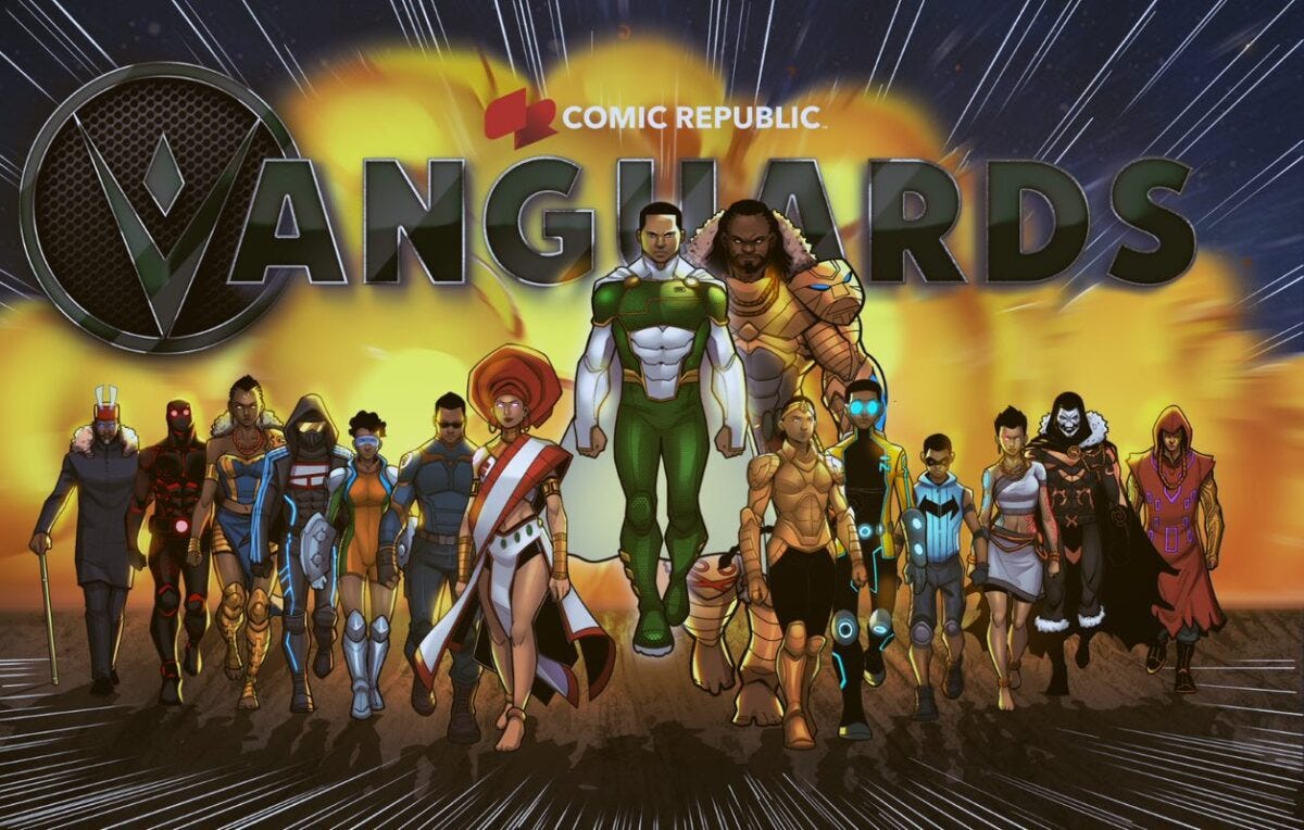 NIGERIA'S & AFRICA'S COMIC REPUBLIC'S VAST VANGUARDS UNIVERSE LANDS AT ...