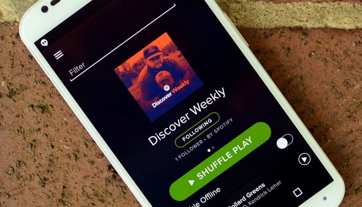 Spotify discover weekly