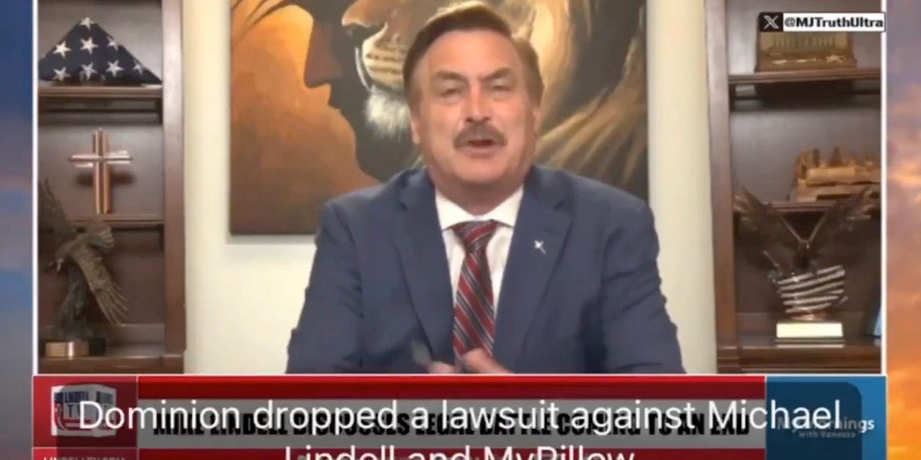 MASSIVE: Dominion Has DISMISSED Their $1.3 BILLION Defamation Lawsuit Against Mike Lindell & My Pillow