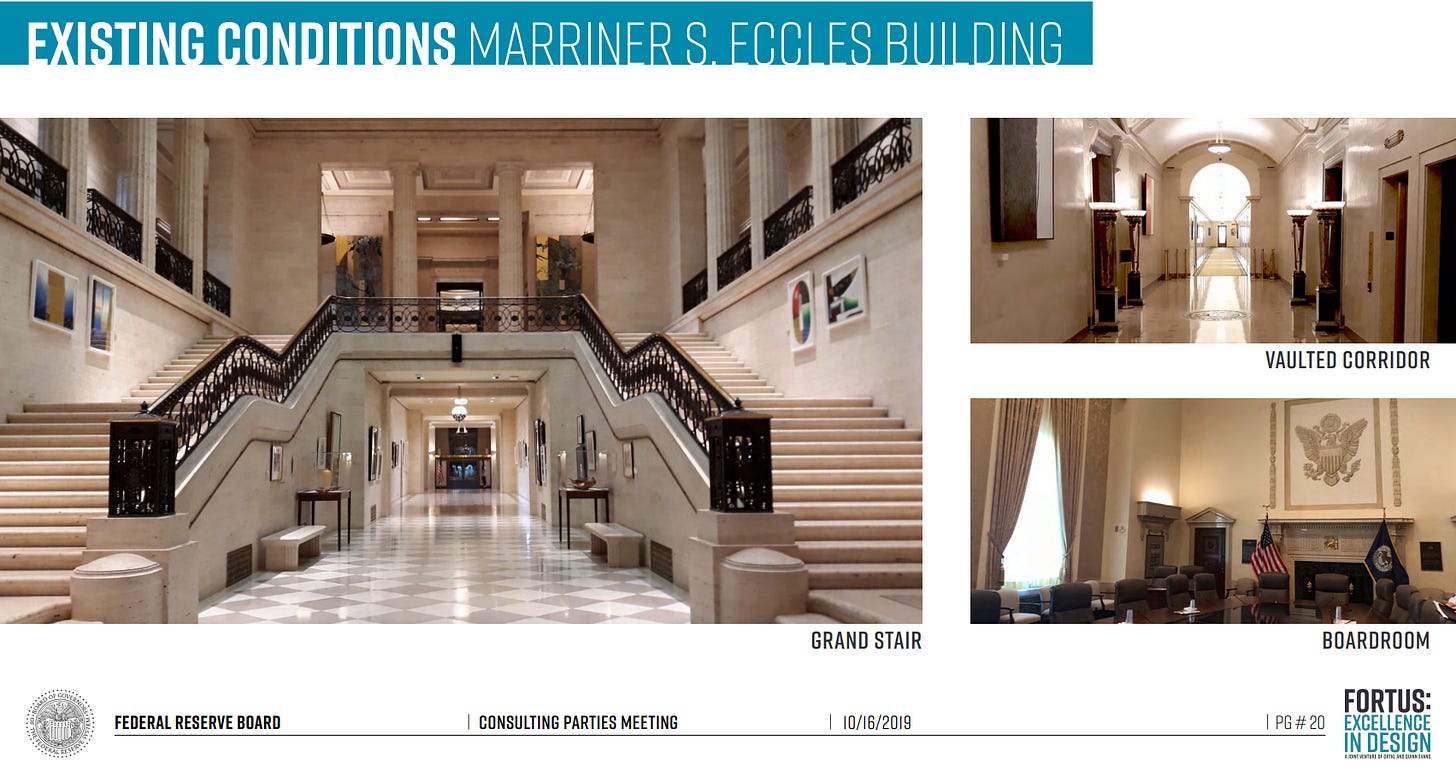 Existing Conditions Marriners S. Eccles Building