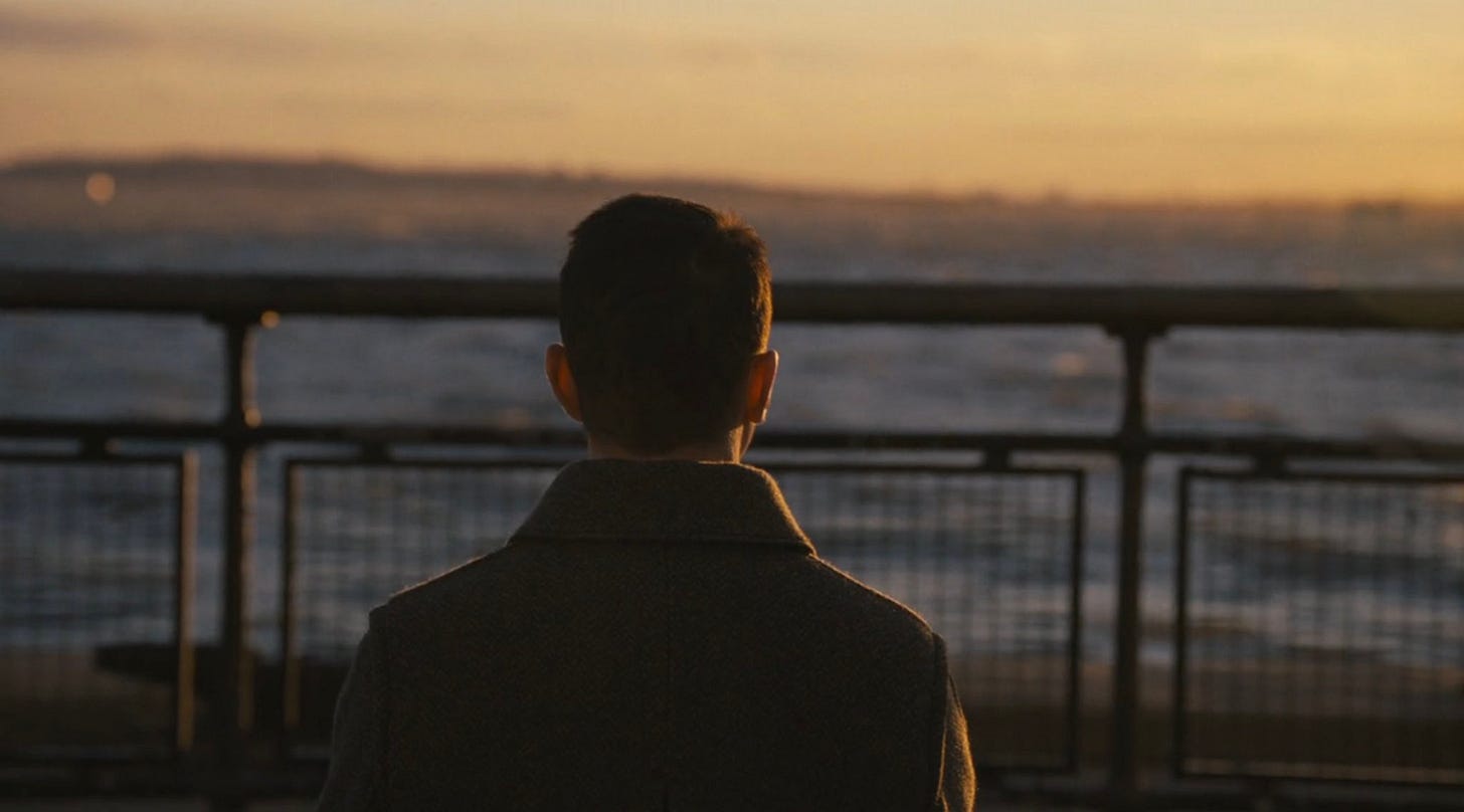 Kendall Roy no último episódio de Succession