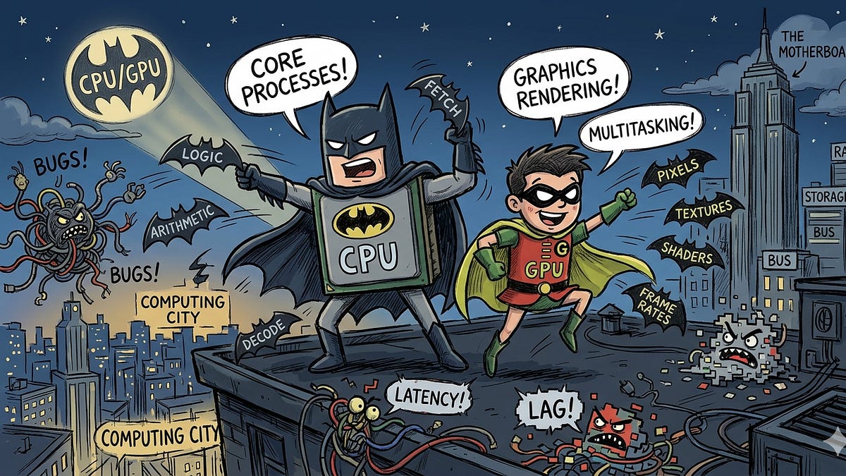The Batman and The Robin of Computer processing & The Magic of Parallelism