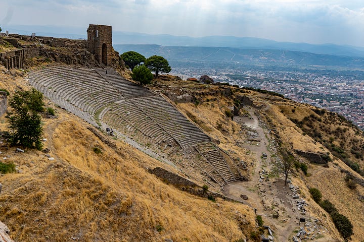 The amphitheater at Pergamon