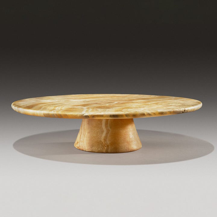An Egyptian Offering Table from 2100BC and an interior by Leanne Ford