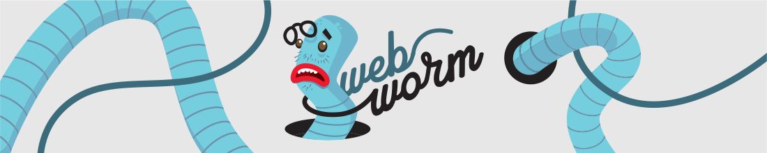 Webworm logo by Rob Farrier Webworm logo by Rob Farrier
