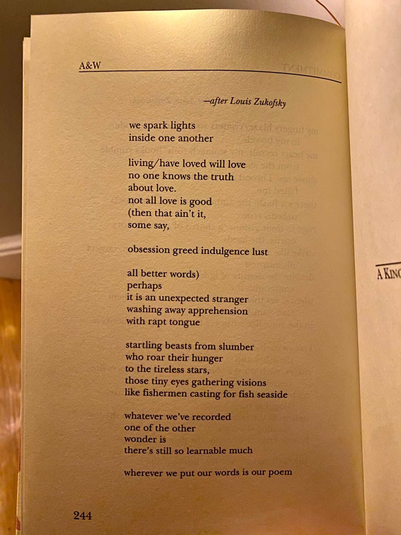 poem A&W