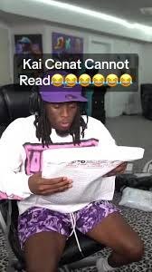 Kai Cenat Cannot Read #kaicenat #kaicenatclips #reading #youtubeshorts  #fypシ #foryou #viral