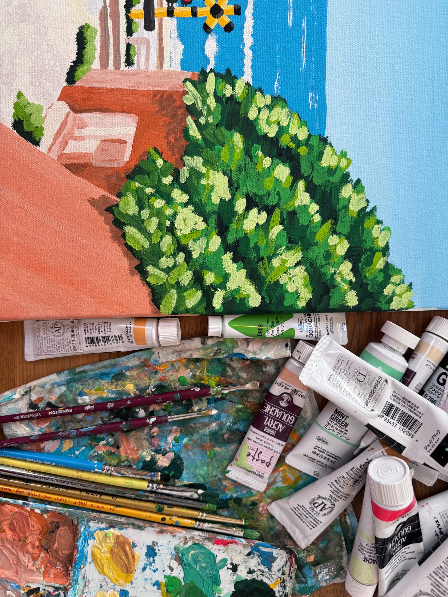 alimo greenroom festival 2026 painting