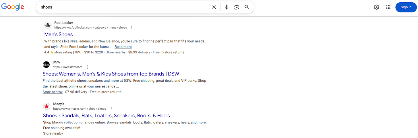The results on Google by Federico Trotta The results on Google by Federico Trotta