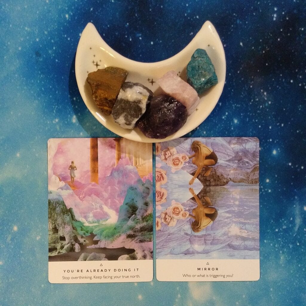 A Message from the Universe ~ You're Already Doing It! Work Your Light Oracle Cards
