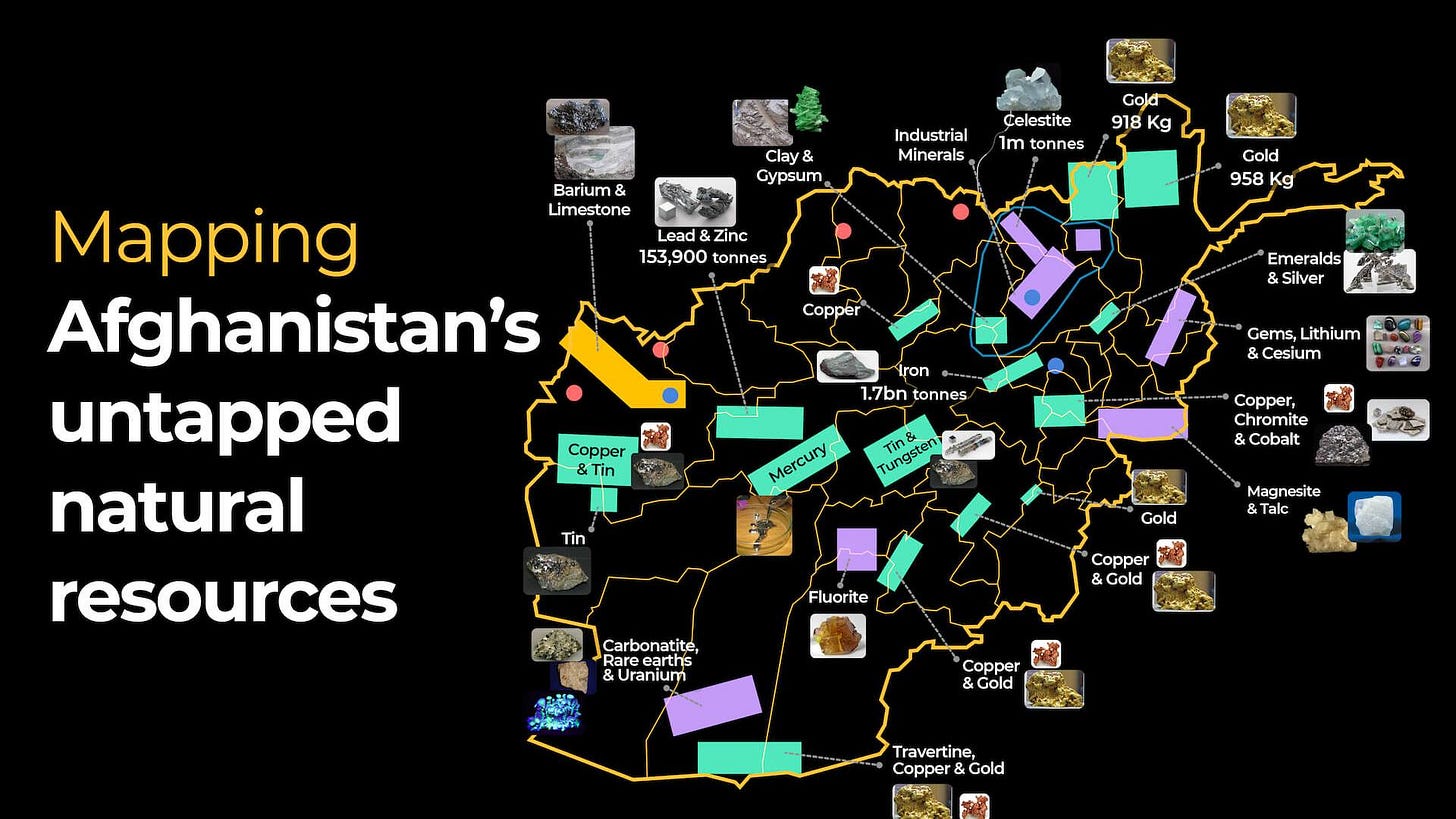 Mapping Afghanistan's untapped natural resources | Infographic News | Al  Jazeera
