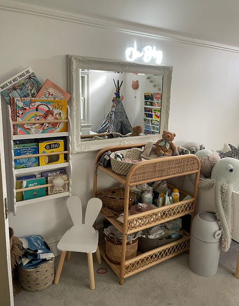 bunkroom makeover before and after details