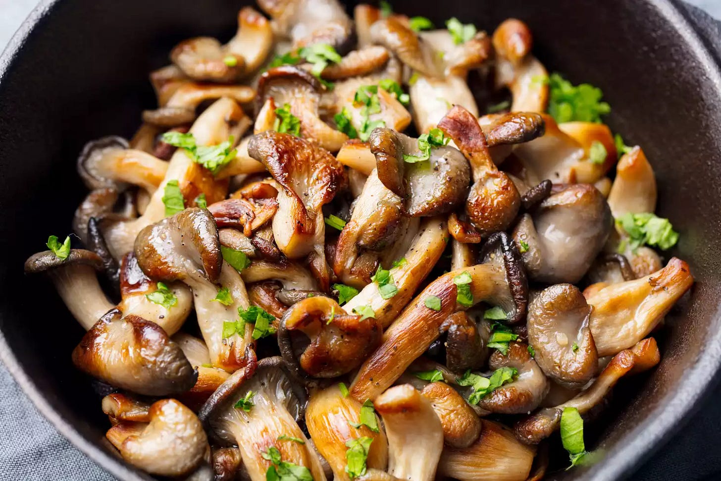 Sauteed mushrooms