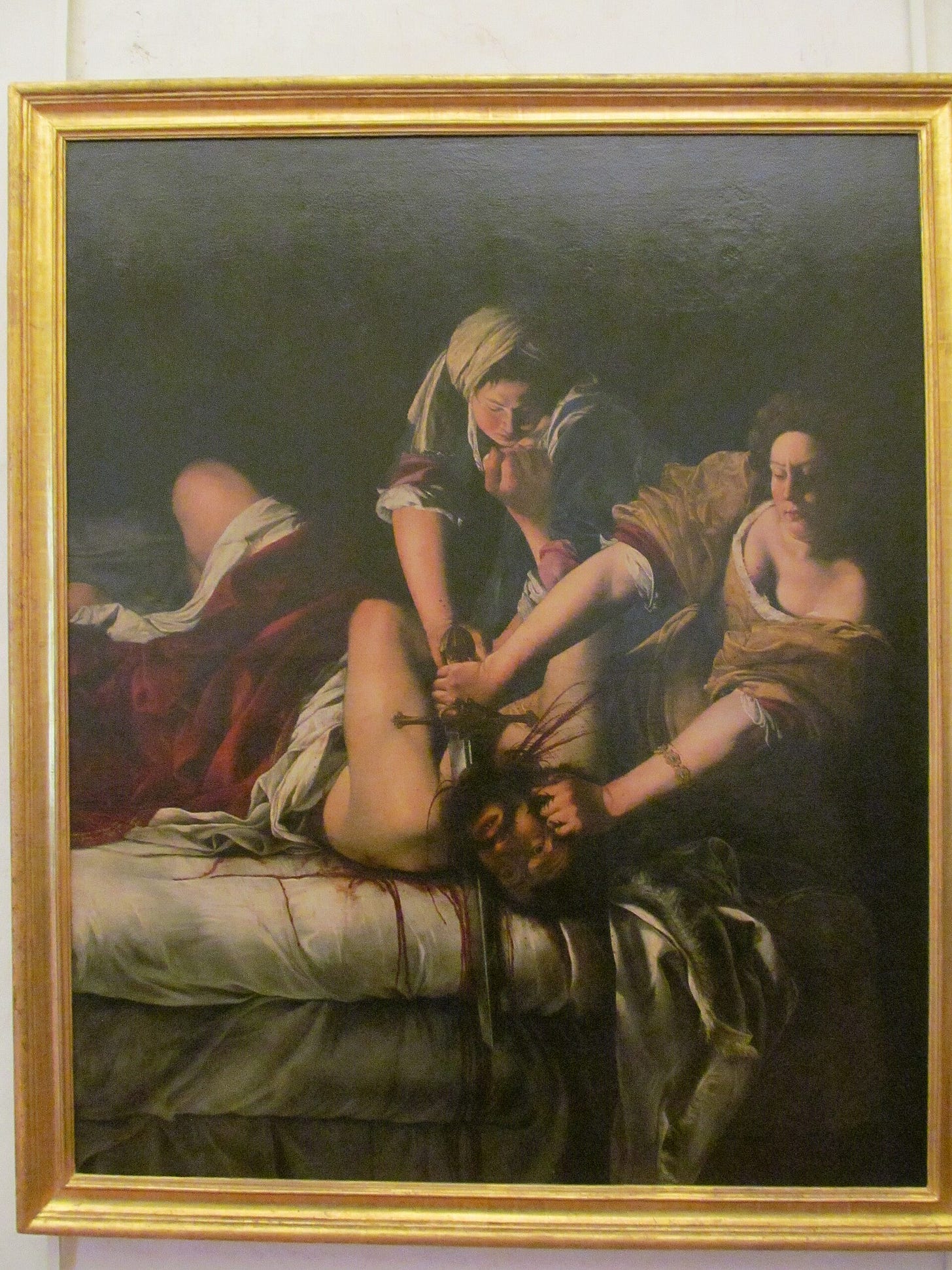 Artemisia Gentileschi, Judith Slaying Holofernes, about 1620 Artemisia Gentileschi, Judith Slaying Holofernes, about 1620