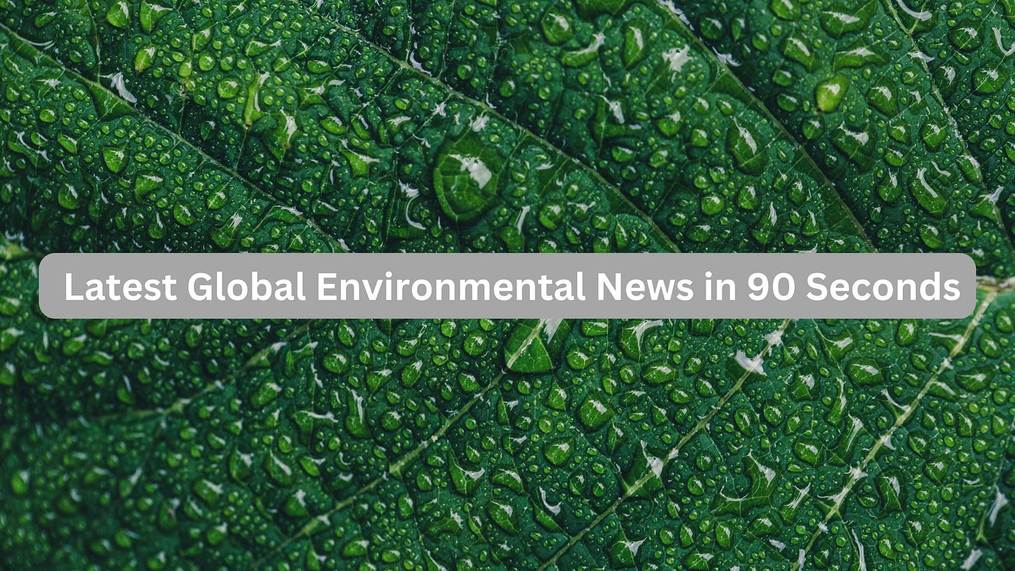 latest climate news