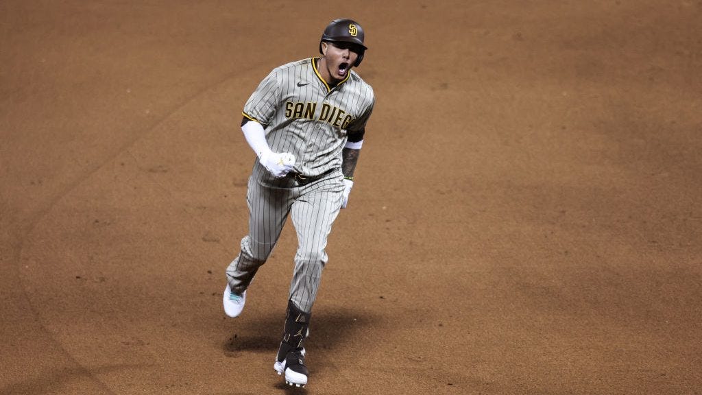 Padres hammer Max Scherzer, rout Mets 7-1 in playoff opener Padres hammer Max Scherzer, rout Mets 7-1 in playoff opener