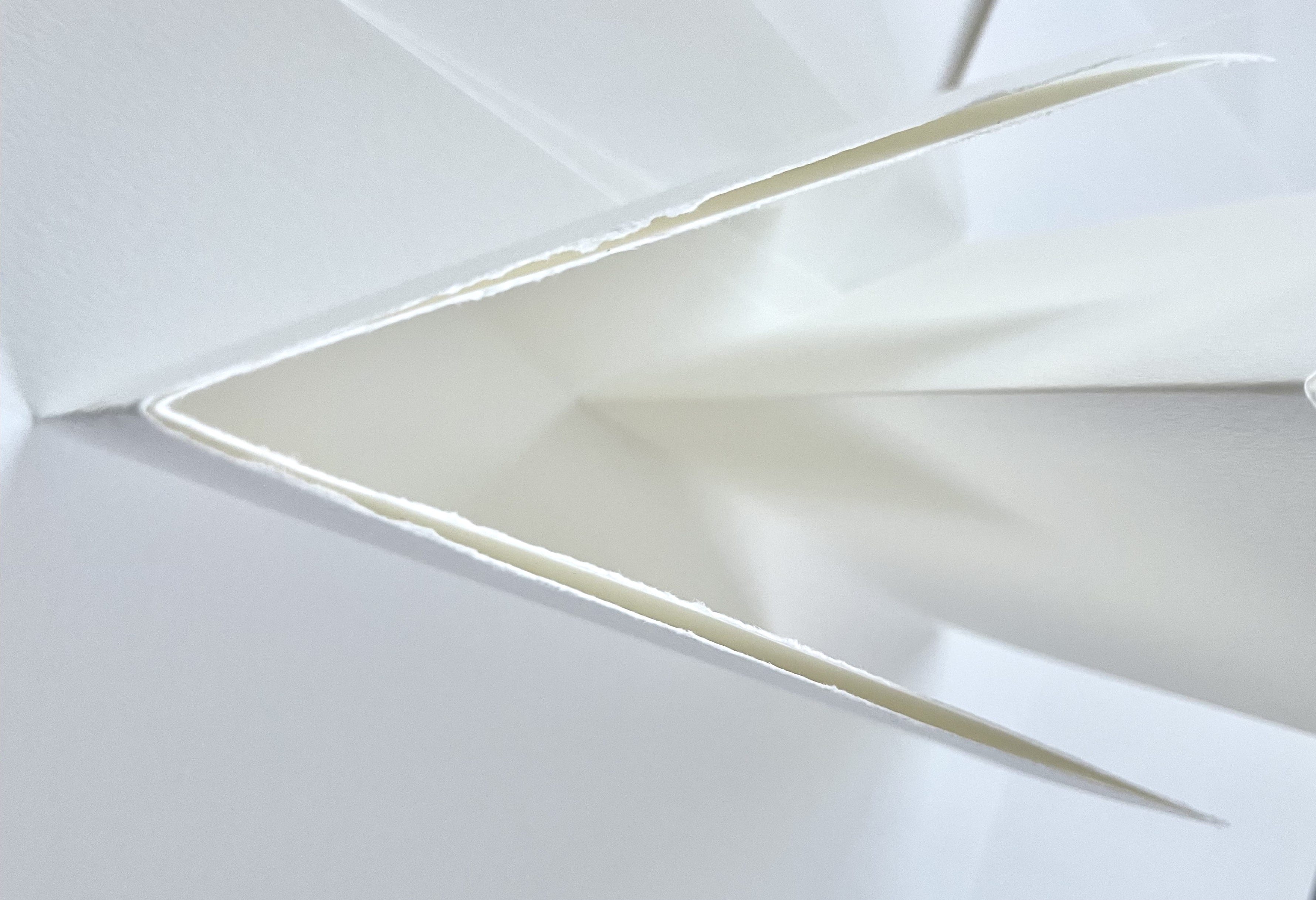 folded paper - by Sarah C Swett - The Gusset