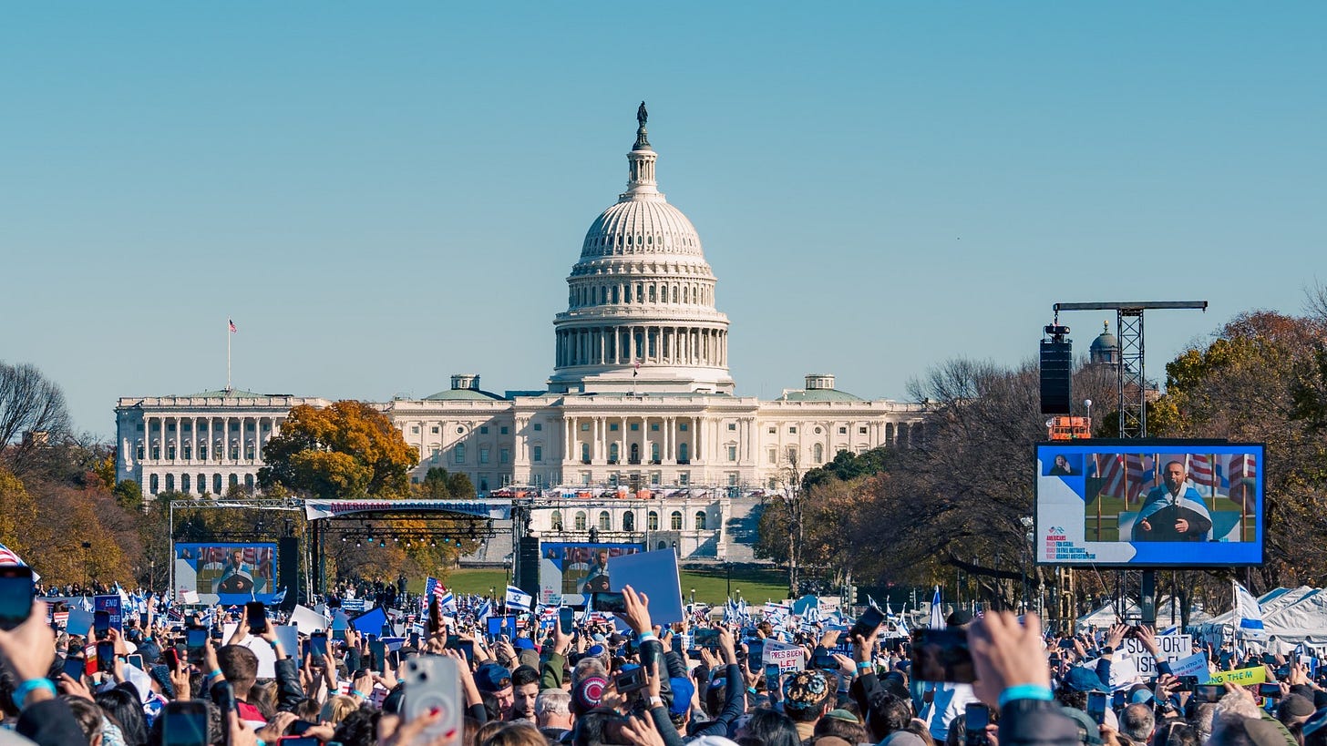 Survey Among American Jews: Over 51% Support for Biden's Decision to  Withhold Arms Shipments to Israel