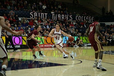Emmett Naar - Courtesy SMCGaels.com / Tod Fierner Emmett Naar - Courtesy SMCGaels.com / Tod Fierner
