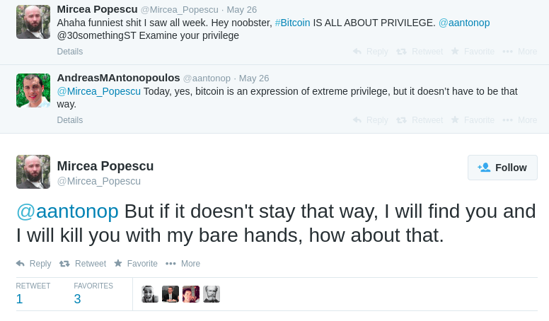 popescu antonopoulus death threat twitter popescu antonopoulus death threat twitter