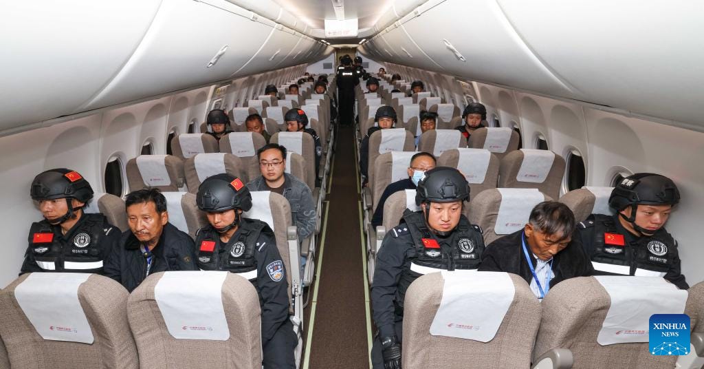 10 major criminal suspects transferred back to China from Myanmar-Xinhua