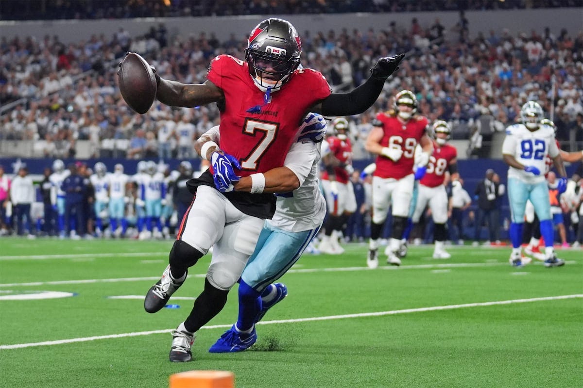 Bucky Irving saves Bucs, helps them get 1st win over Cowboys