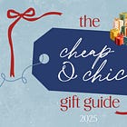 The 2025 Holiday Gift Guide: The Cheap and Chic