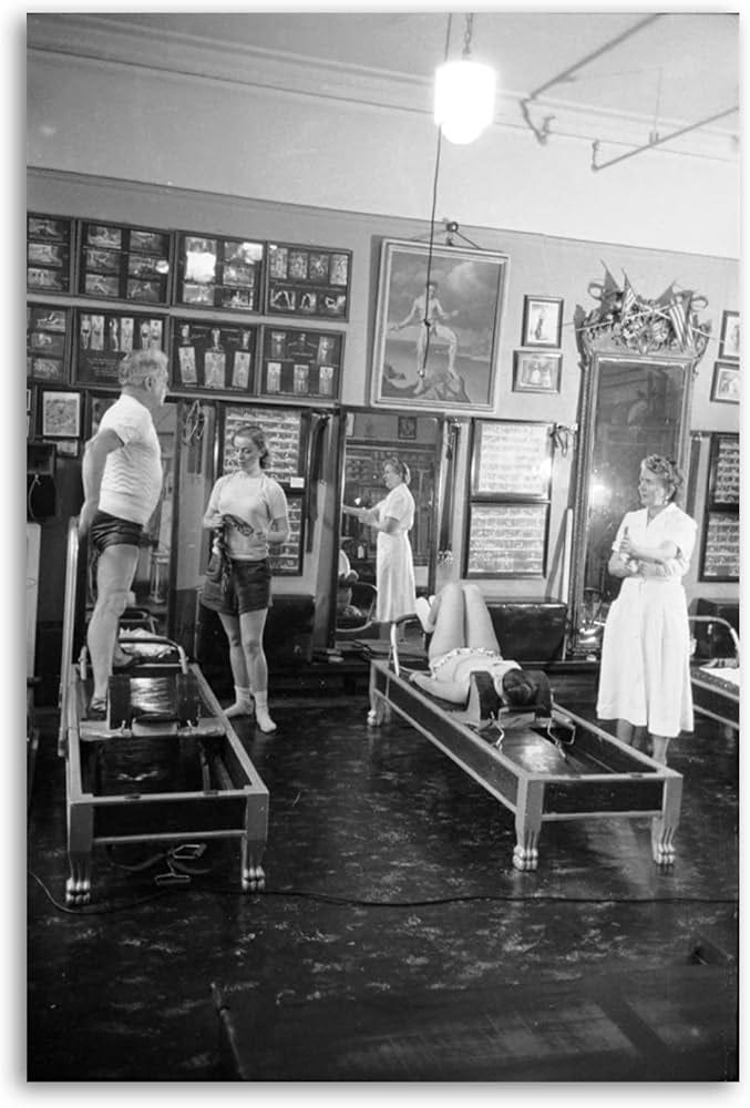 Amazon.com: Joseph Pilates Reformer Exercises Canvas Art Poster And Wall  Art Picture Print Modern Family Bedroom Decor Posters 24x36inch(60x90cm):  Posters & Prints
