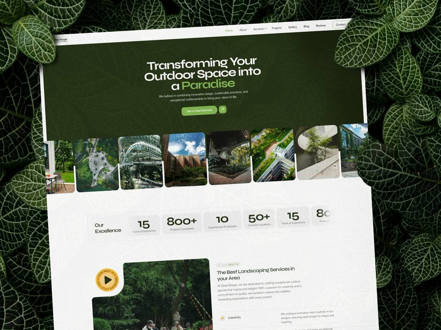 Landscaper — Landscaping & Gardening Template