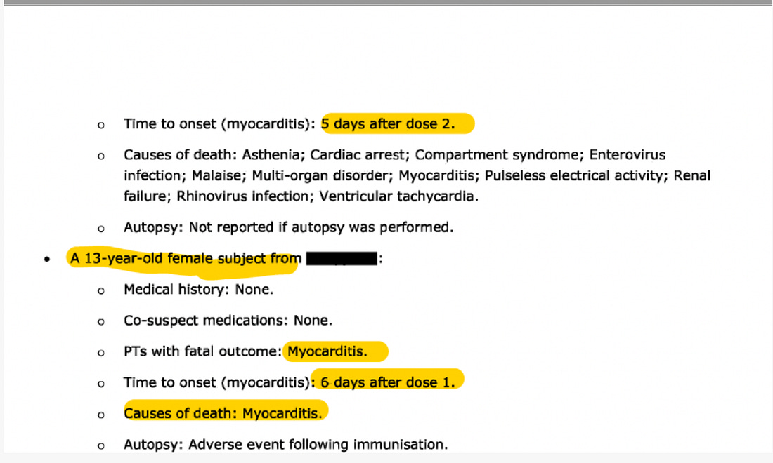 FDA Tyrimas dėl Vaikų Mirčių po COVID Skiepų 6 FDA Tyrimas dėl Vaikų Mirčių po COVID Skiepų- 6