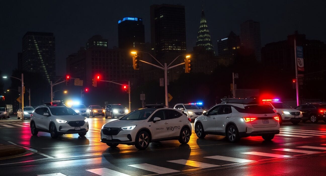 Waymo Robotaxi Crisis: San Francisco Blackout Exposes Autonomous Vehicle  Vulnerability