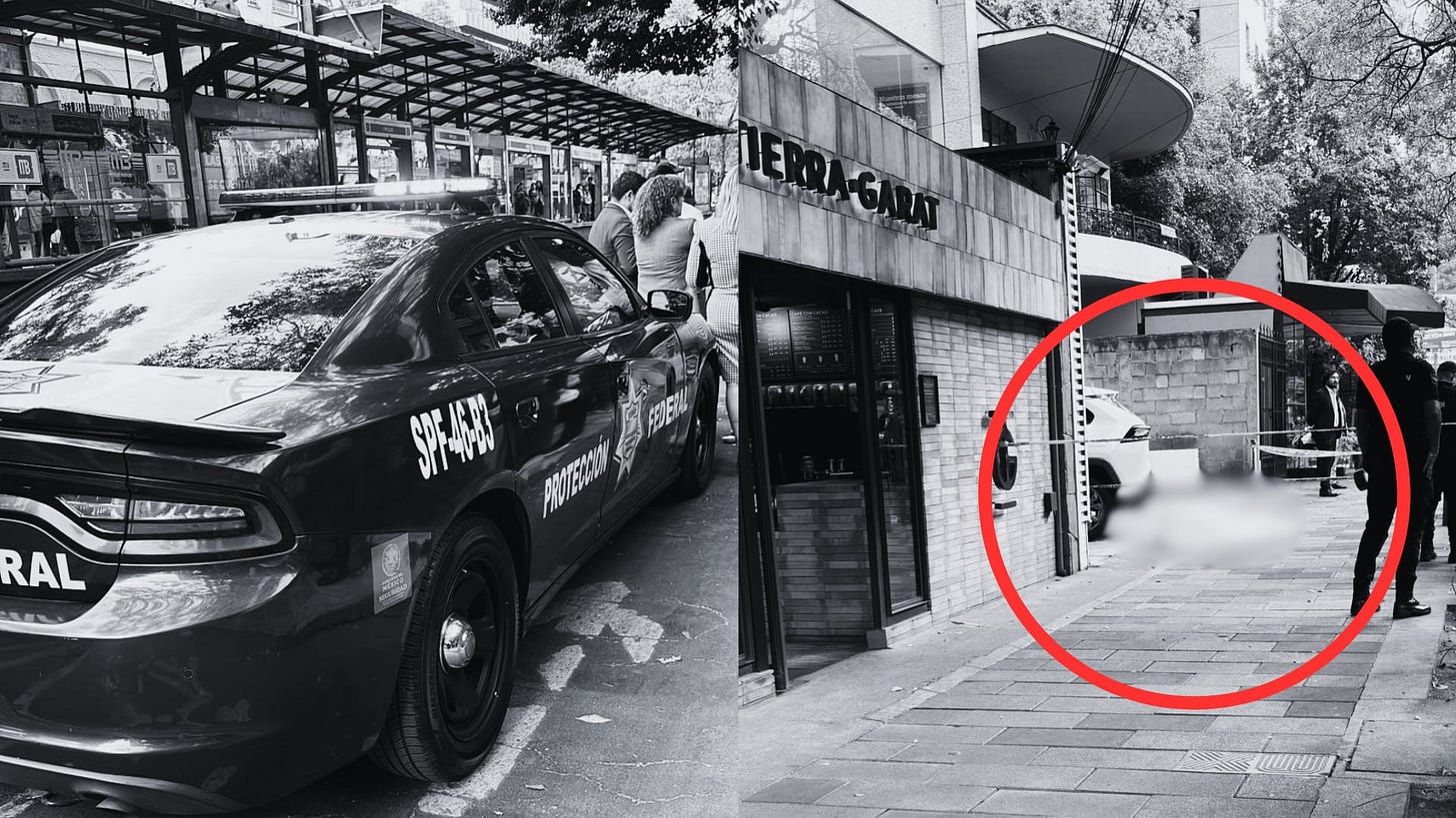 Testigos que circulaban por la zona observaron el despliegue de patrullas y el acordonamiento frente a una cafetería Testigos que circulaban por la zona observaron el despliegue de patrullas y el acordonamiento frente a una cafetería