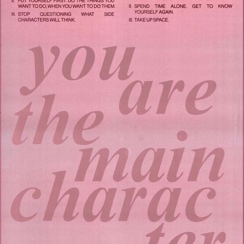 main character energy